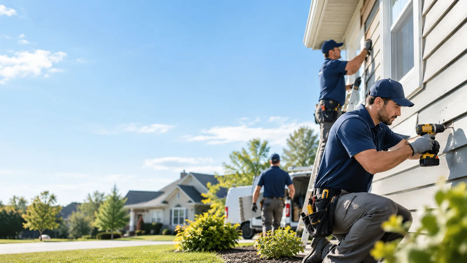Commercial Siding Repair in Curran, MI